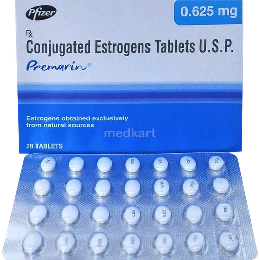 premarin 0.625mg tablet 28's
